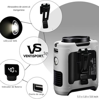 Ventilador de Cintura Deportivo